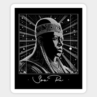 Sun Ra  -- Original Psychedelic Design Sticker